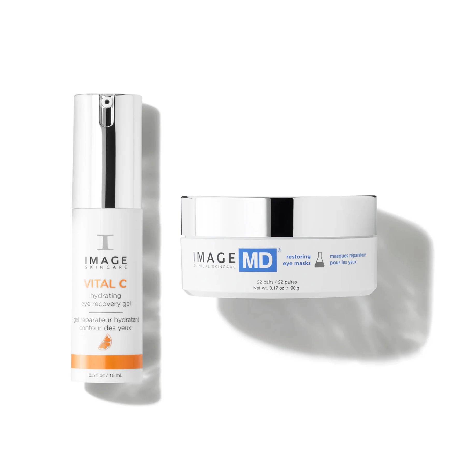 Two skincare products from the brand 'IMAGE' on a white background