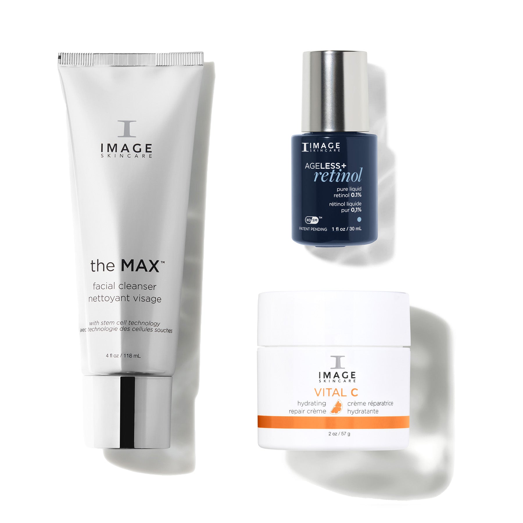 AGELESS+ retinol starter routine